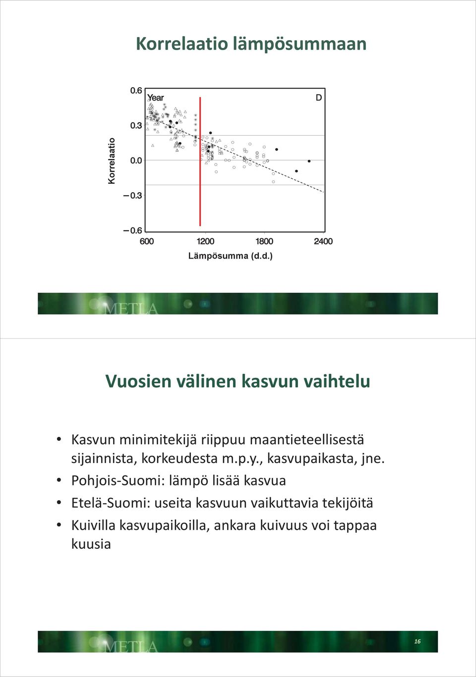 maantieteellisestä sijainnista, korkeudesta m.p.y., kasvupaikasta, jne.