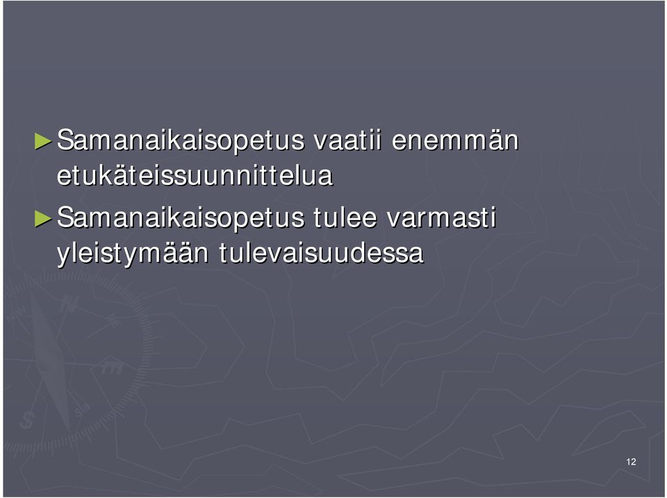 teissuunnittelua Samanaikaisopetus