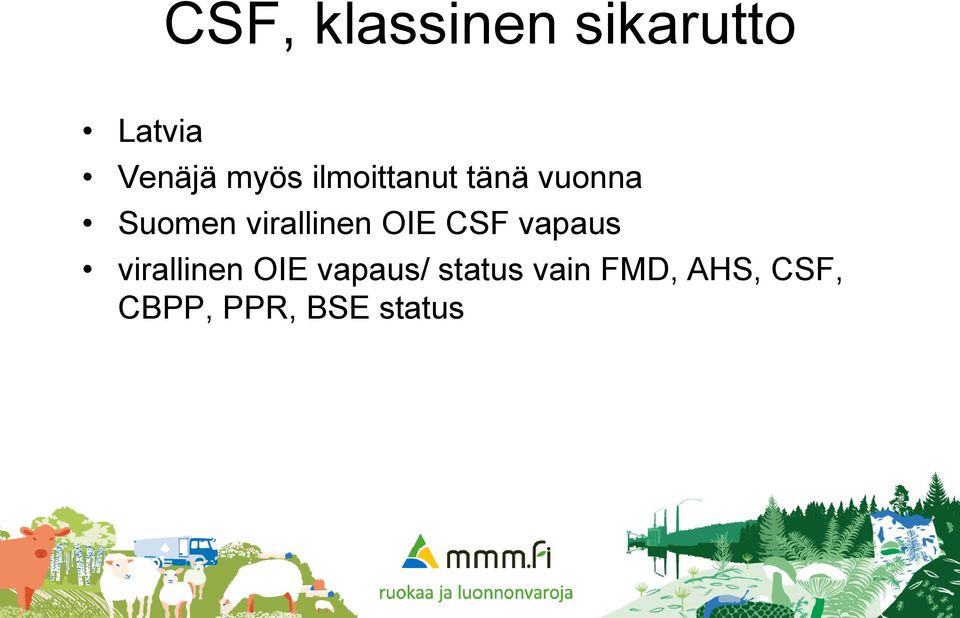 virallinen OIE CSF vapaus virallinen OIE