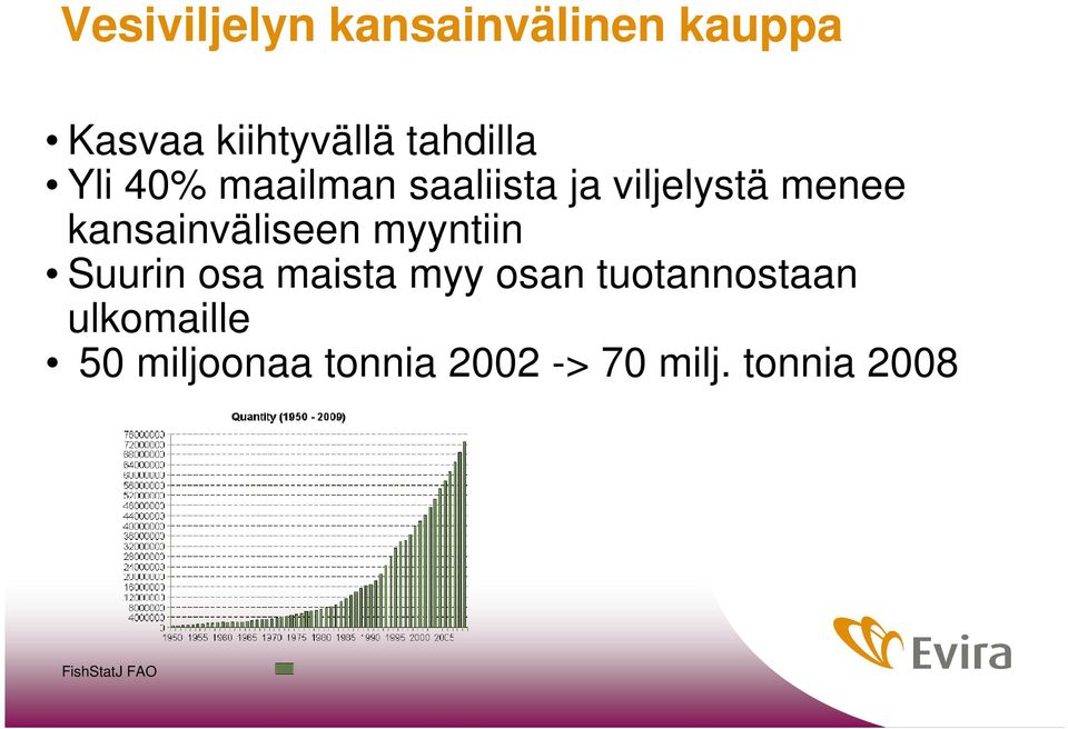 myyntiin Suurin osa maista myy osan tuotannostaan ulkomaille