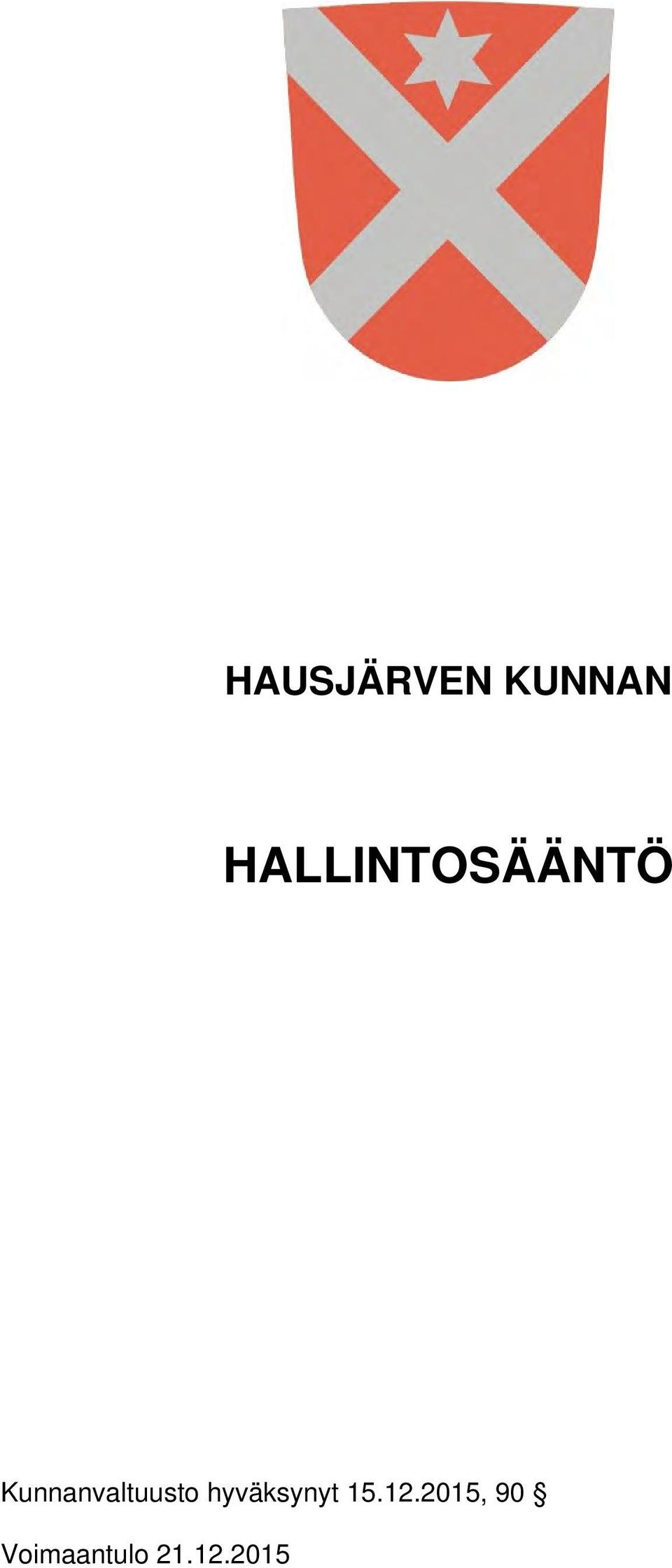 Kunnanvaltuusto