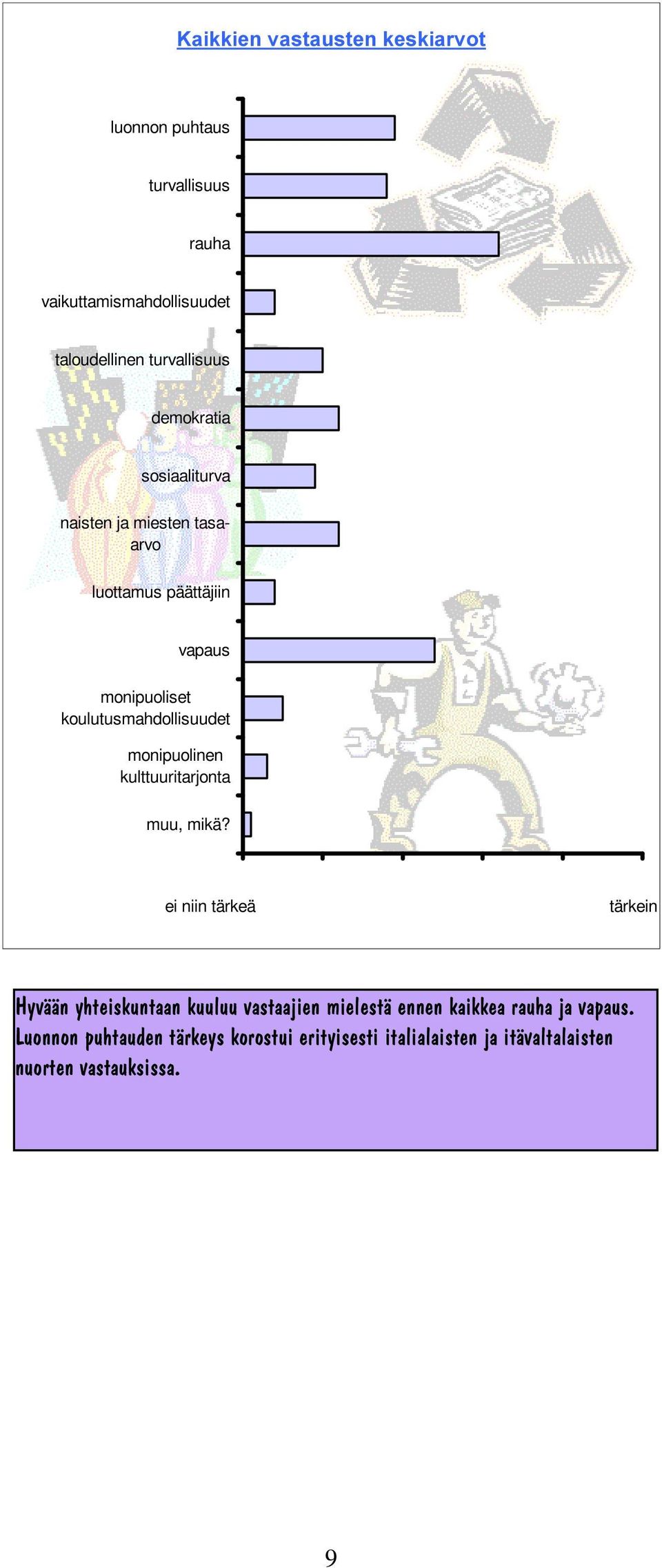 monipuolinen kulttuuritarjonta muu, mikä?