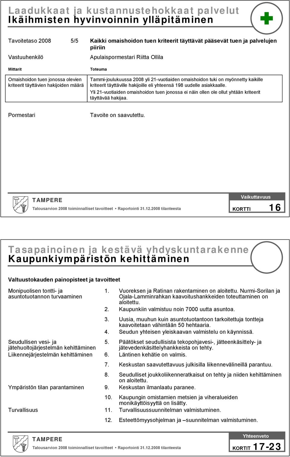 198 uudelle asiakkaalle. Yli 21 vuotiaiden omaishoidon tuen jonossa ei näin ollen ole ollut yhtään kriteerit täyttävää hakijaa.