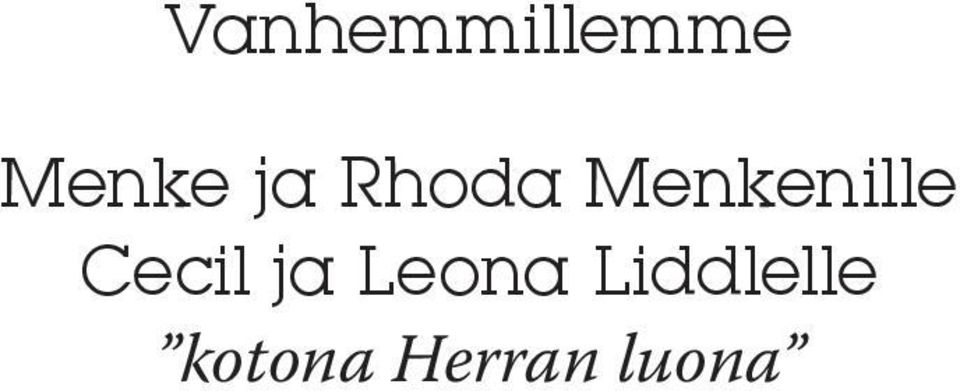 Cecil ja Leona