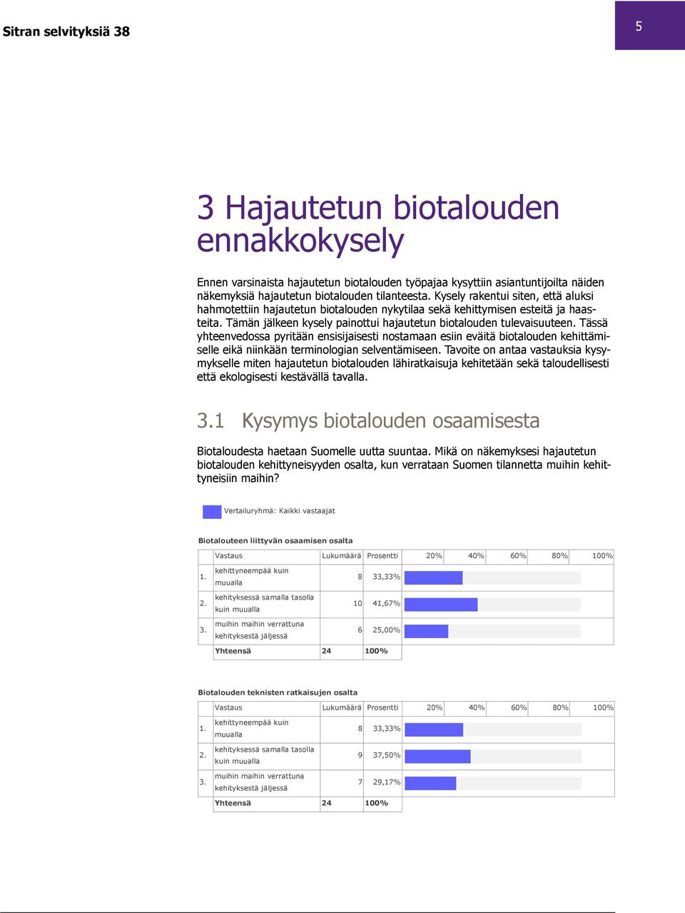 Tässä yhteenvedossa pyritään ensisijaisesti nostamaan esiin eväitä biotalouden kehittämiselle eikä niinkään terminologian selventämiseen.