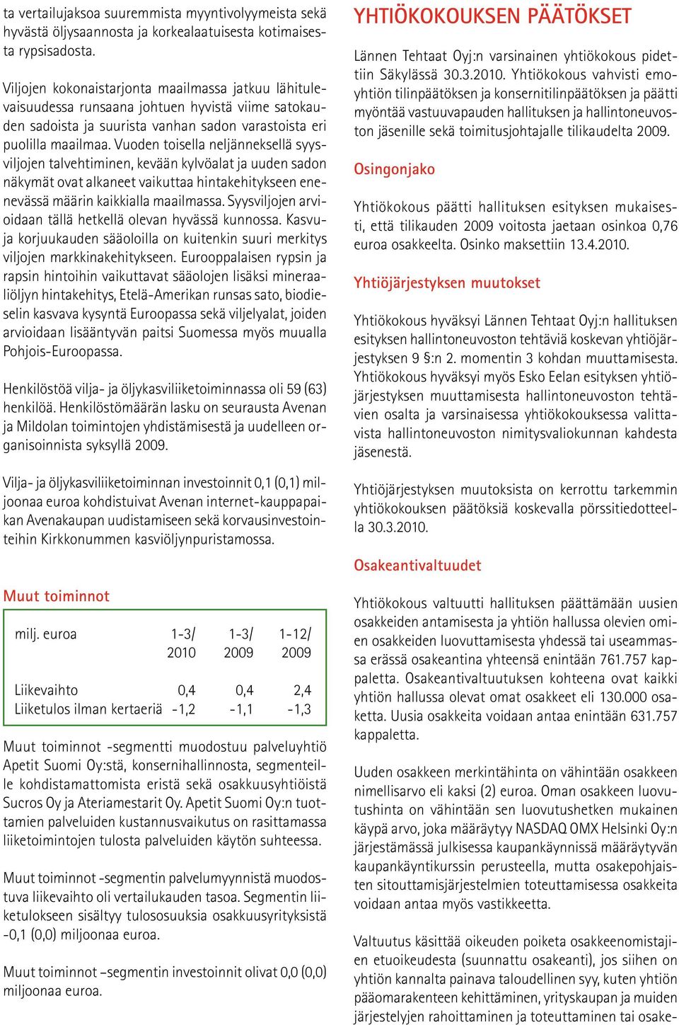 Vuoden toisella neljänneksellä syysviljojen talvehtiminen, kevään kylvöalat ja uuden sadon näkymät ovat alkaneet vaikuttaa hintakehitykseen enenevässä määrin kaikkialla maailmassa.