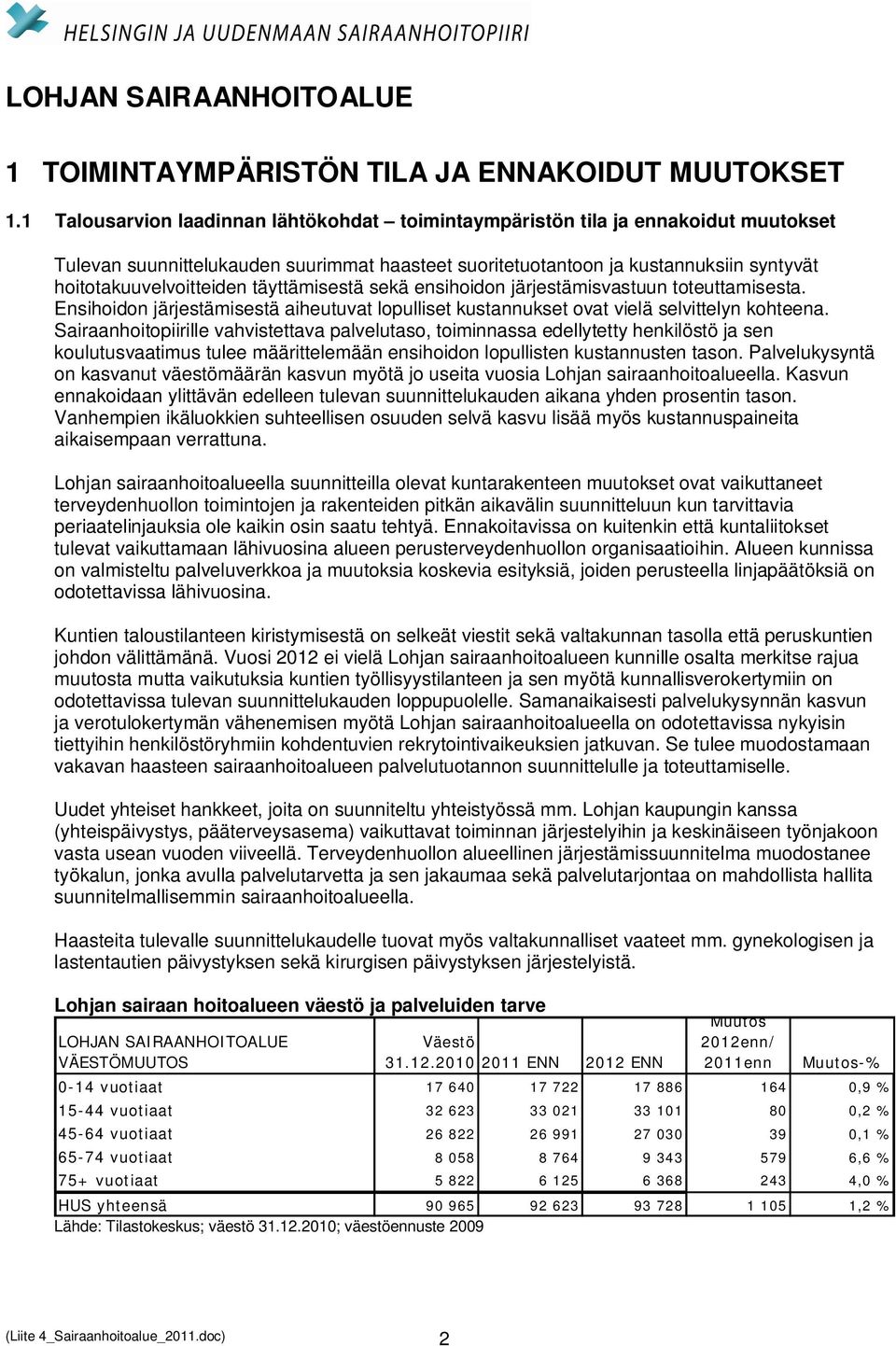 täyttämisestä sekä ensihoidon järjestämisvastuun toteuttamisesta. Ensihoidon järjestämisestä aiheutuvat lopulliset kustannukset ovat vielä selvittelyn kohteena.