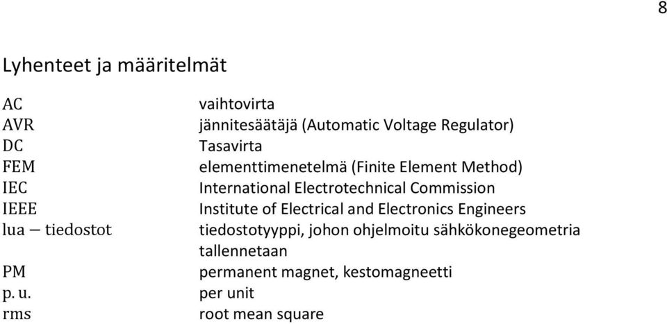 Commission Institute of Electrical and Electronics Engineers tiedostotyyppi, johon