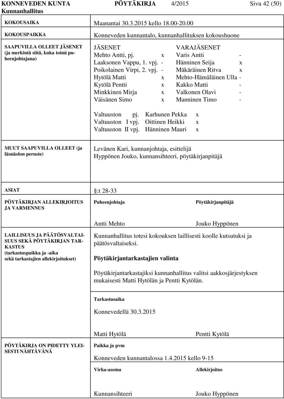 x Varis Antti - Laaksonen Vappu, 1. vpj.