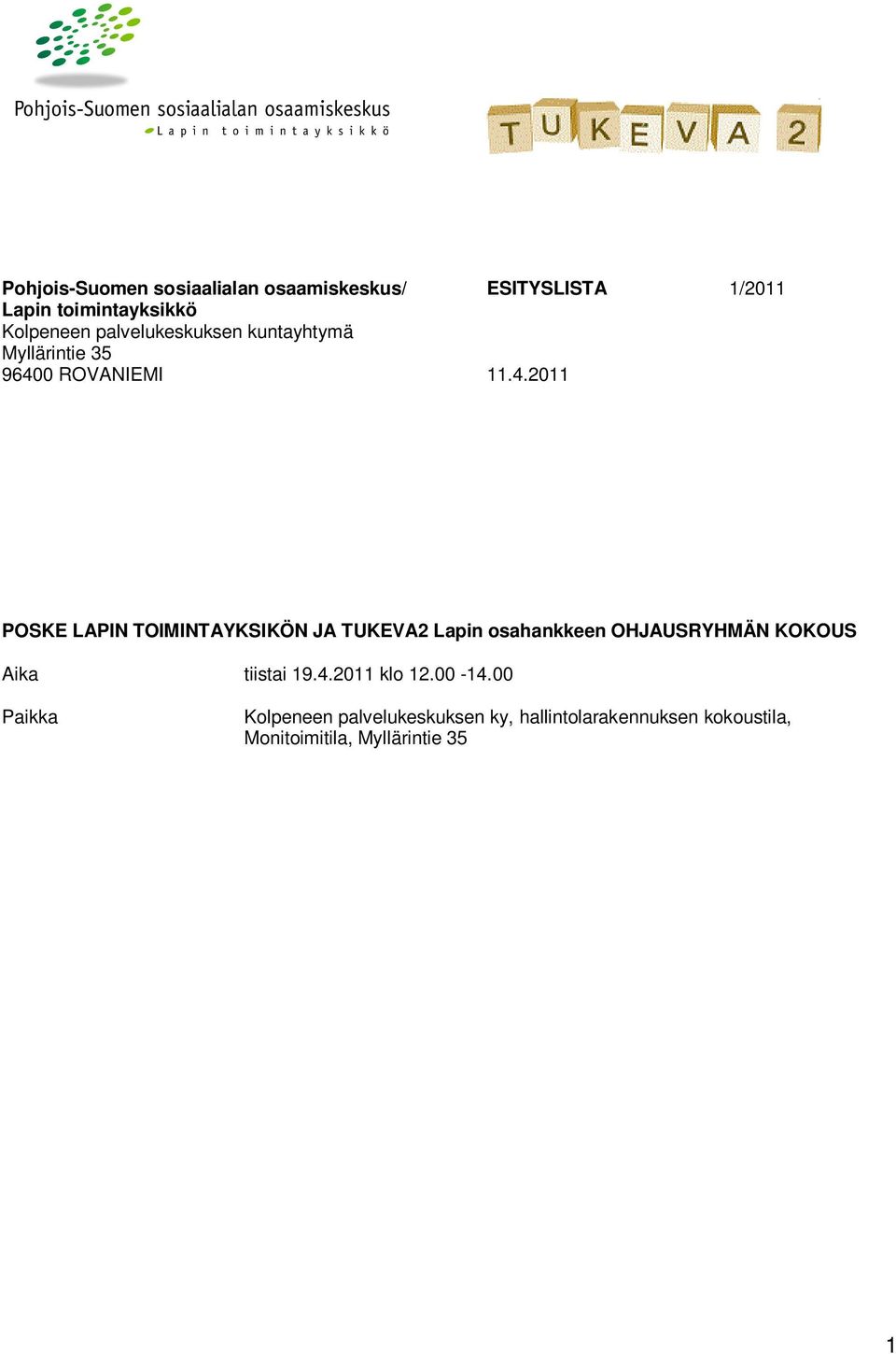 0 ROVANIEMI 11.4.
