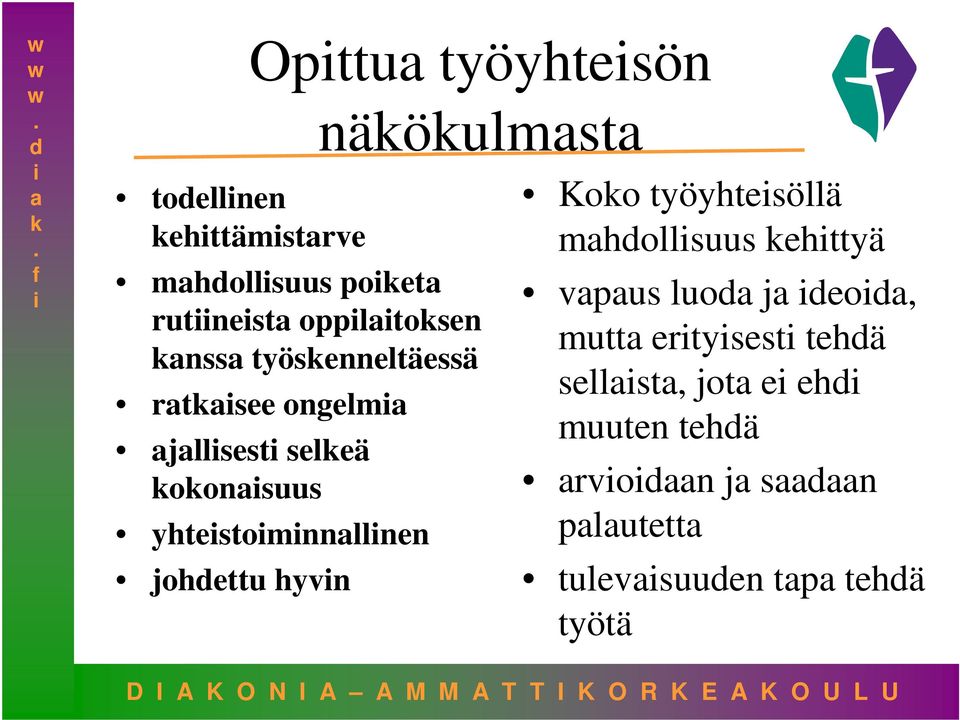 yhtestomnnllnen johettu hyvn Koo työyhtesöllä mhollsuus ehttyä vpus luo j