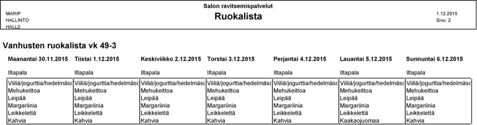 2015 Perjantai 4.12.