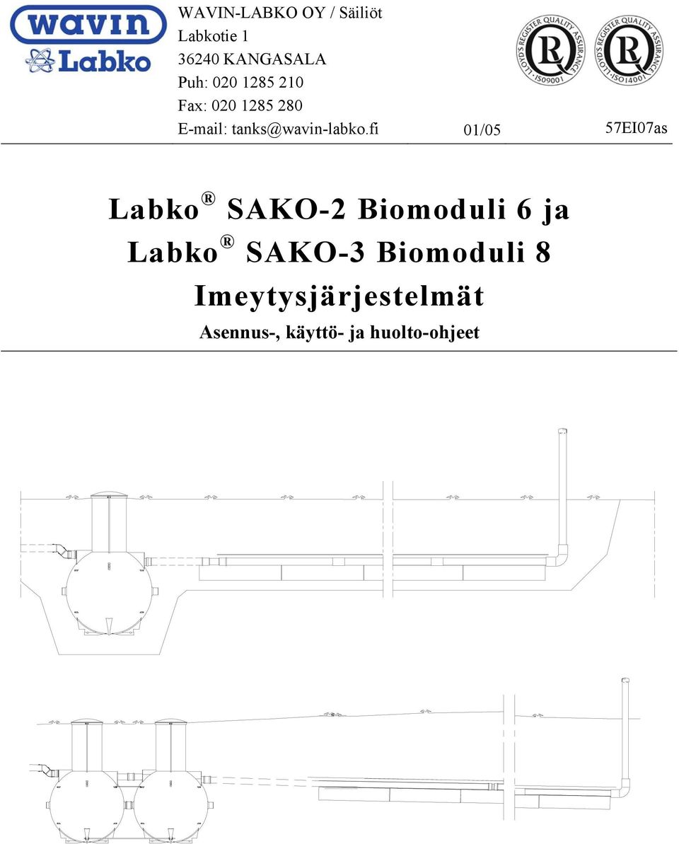 fi 01/05 Labko SAKO-2 Biomoduli 6 ja Labko SAKO-3