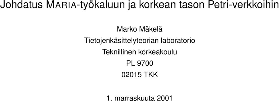 Tietojenkäsittelyteorian laboratorio