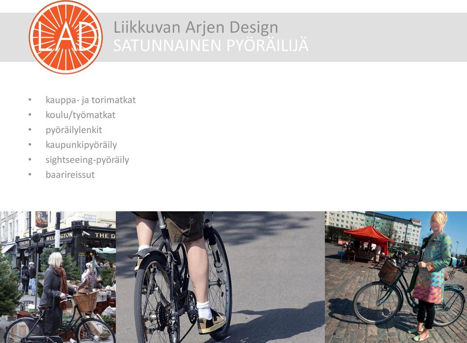 pyöräilylenkit kaupunkipyöräily