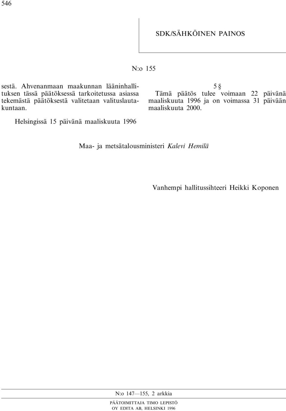 valituslautakuntaan.