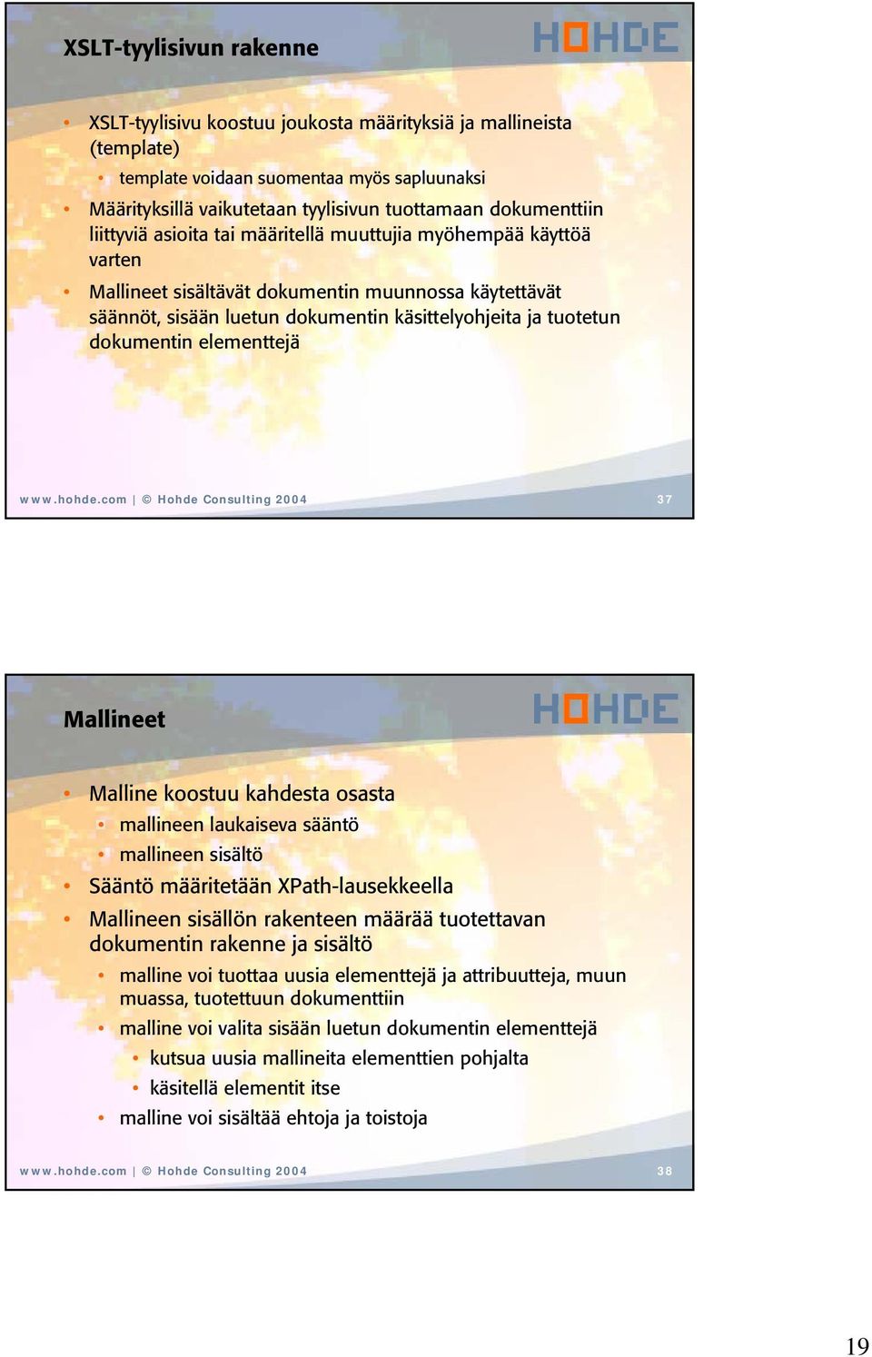 elementtejä www.hohde.