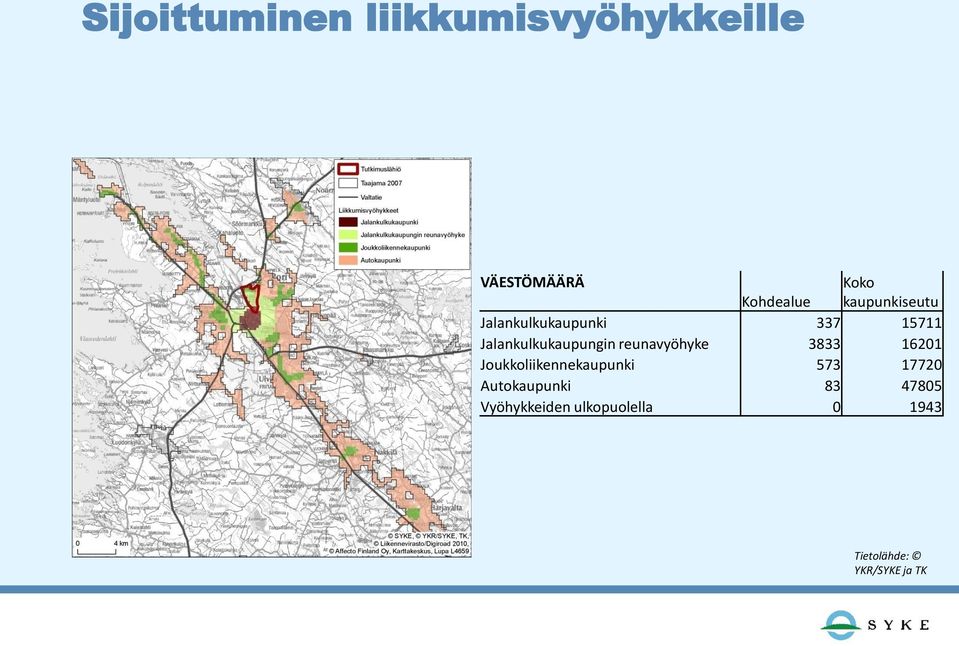 reunavyöhyke 3833 16201 Joukkoliikennekaupunki 573 17720