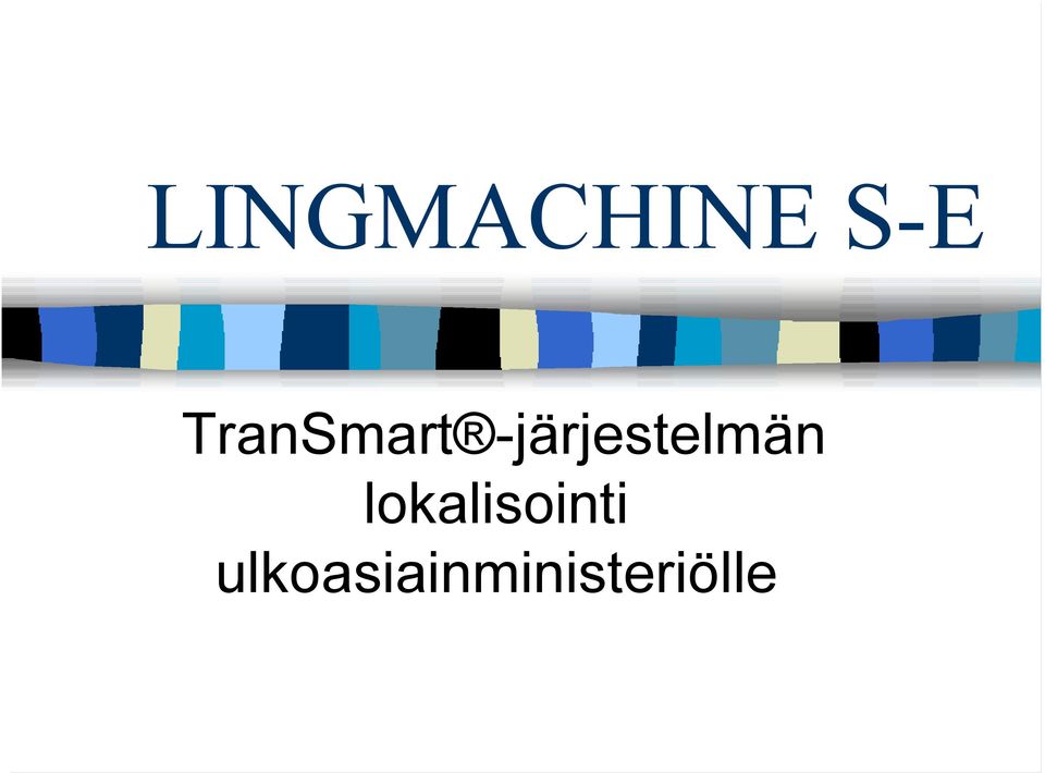 -järjestelmän