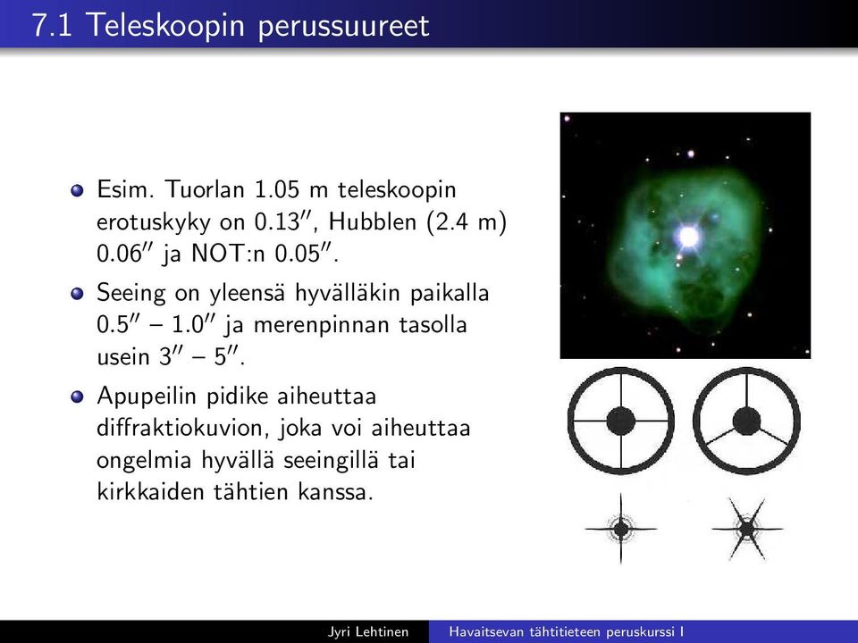 5 1.0 ja merenpinnan tasolla usein 3 5.