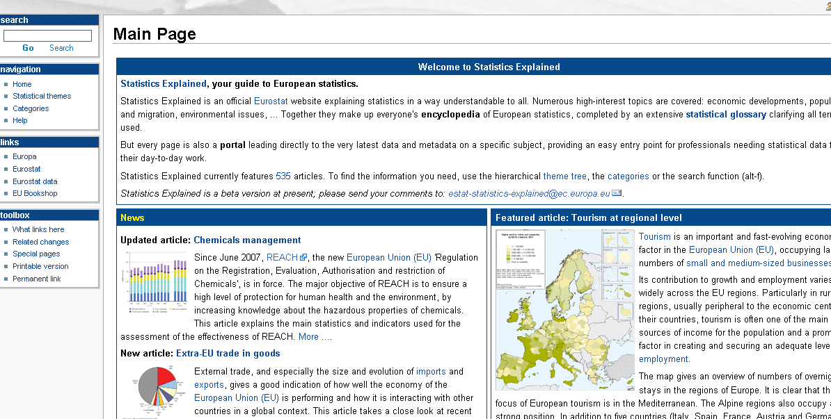 Eurostatin uusi apuväline