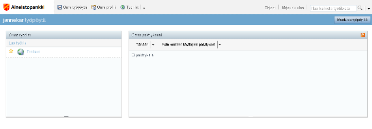 Koppa käyttöohjeet 3 KÄYTTÖOHJEET Kopan osoite koppa.tampere.fi PERUSTEET Käytä mieluiten Firefox-, Opera- tai Internet Explorer 8 selainta.
