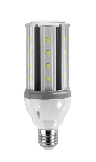 E27 LED CORN Lamppu 360, 8W LED-CORN-SE27-8W 6430048642629 Sähkö n:o 4703500 E27 880lm 8W 24xSMD5360Samsung Halkaisija 60mm, Pituus 123mm kwh/1000h: 8 80W Hehkulampun / 21W Energiansäästölampun