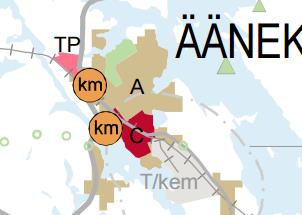 4. vaihemaakuntakaava Suunnittelualueella vaikuttaa neljäs vaihemaakuntakaava. Vaihemaakuntakaavassa on suunnittelualueelle merkitty vähittäiskaupan suuryksikkö (km) merkintä.