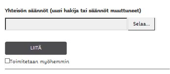 Tuloslaskelma, tase ja toimintakertomus kuvaavat toimintaa menneellä kaudella (2016). Liitä tähän kohtaan vahvistettu tuloslaskelma ja tase edelliseltä tilikaudelta.