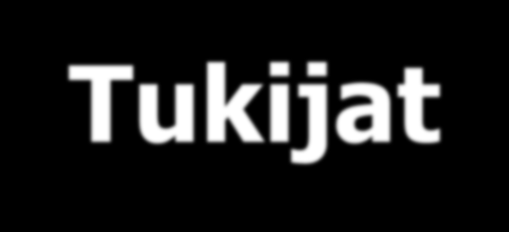 Tukijat Suomen Kulttuurirahasto Jenny ja Antti Wihurin Rahasto Sotavahinkosäätiö Uuden Päivän Rahasto Maanpuolustuksen