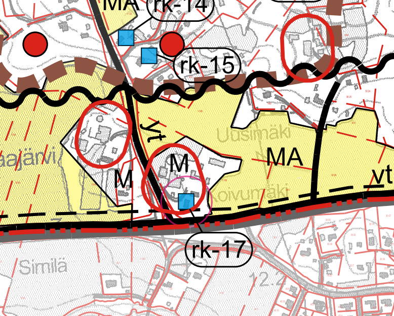 Yleiskaavassa arvottaminen ei perustu yksinomaan rakennuksen tämän hetkiseen kuntoon.