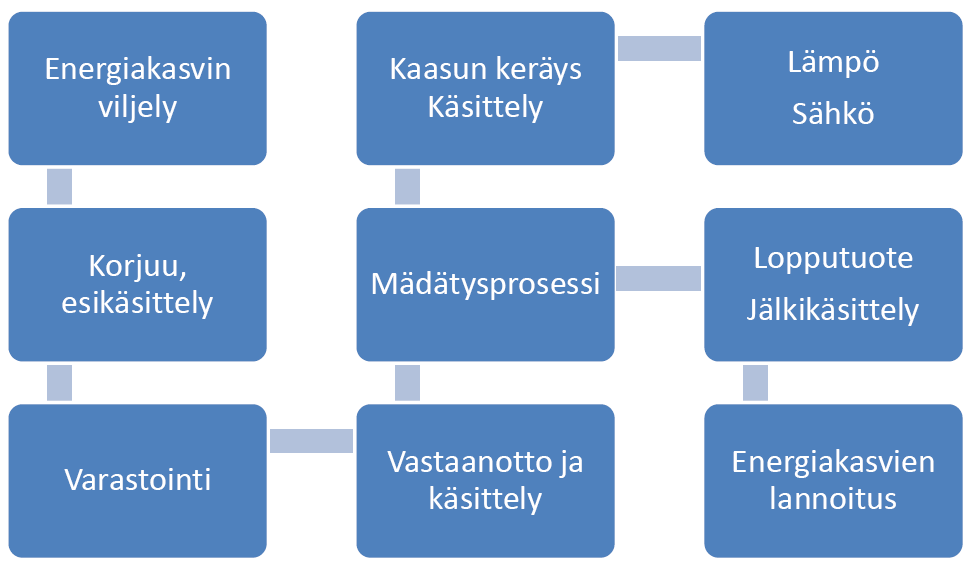 BIOTILA-hankkeen loppuraportista käy ilmi, että energianurmesta tuotetun biokaasun kannattavuus riippuu energian hinnasta.