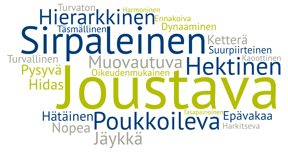 8.3 Organisaatio aika-avaruuden rakentajana Työpaikka ja työorganisaatio ovat keskeisiä asiantuntijatyön ajallisten olosuhteiden luojia.