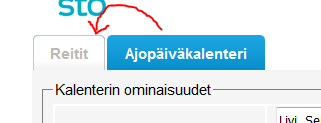 Ohje 14 (14) 6 Kysymyksiä ja vastauksia Q: Näen listan reiteistä luonnoksissa/voimassaolevissa, mutta miten pääsen yksittäisen reitin tarkempiin tietoihin? A: Klikkaa reittiä taulukossa.