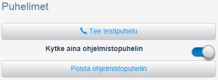 Elisa Oyj 29 (55) Määritykset löytyvät Valikko > Asetukset > Puheluasetukset välilehti Puheluasetukset ja päätelaitteet Älä häiritset (DnD) Älä häiritse on vahva asetus, jos kytket sen päälle