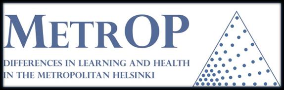 MetrOP - Educational outcomes and health of children in the differentiating Helsinki Metropolitan Area