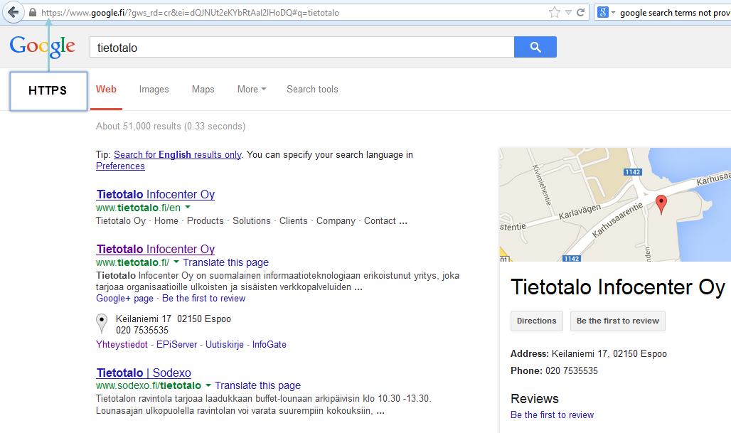 Not Provided Google teki syyskuussa 2013 kaikista hauista suojattuja. Spekulaatiota: Google julkaisee uuden maksullisen palvelun Analytics-palveluun, jossa pääsy hakutermistöön.