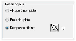 VIHJE: Vain tarvittavien tasojen näyttäminen helpottaa valintaprosessia ja vähentää virheiden mahdollisuutta.