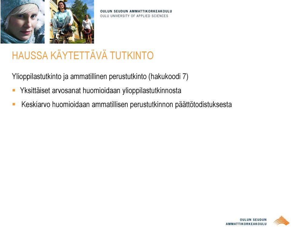 arvosanat huomioidaan ylioppilastutkinnosta Keskiarvo