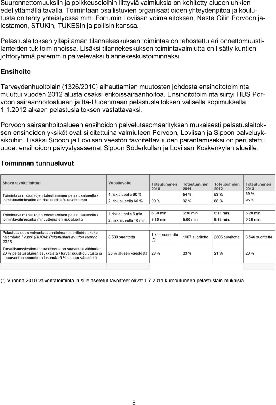 Pelastuslaitoksen ylläpitämän tilannekeskuksen toimintaa on tehostettu eri onnettomuustilanteiden tukitoiminnoissa.