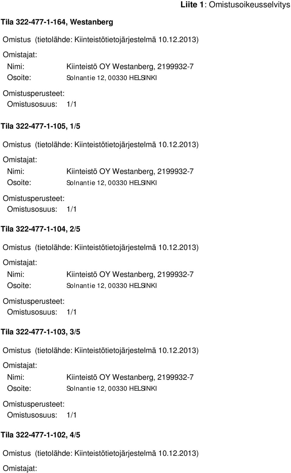 Kiinteistötietojärjestelmä 10.12.
