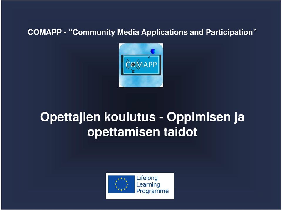 Participation Opettajien