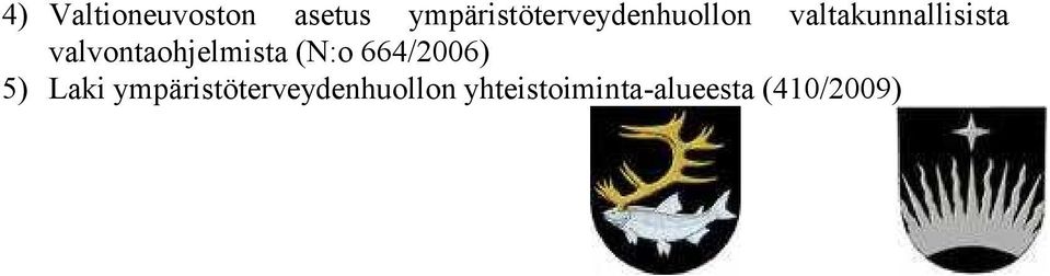 valtakunnallisista valvontaohjelmista (N:o