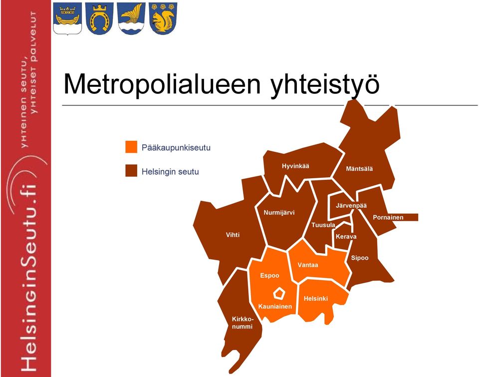 Nurmijärvi Tuusula Järvenpää Kerava