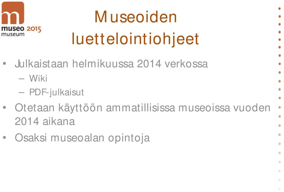 PDF-julkaisut Otetaan käyttöön