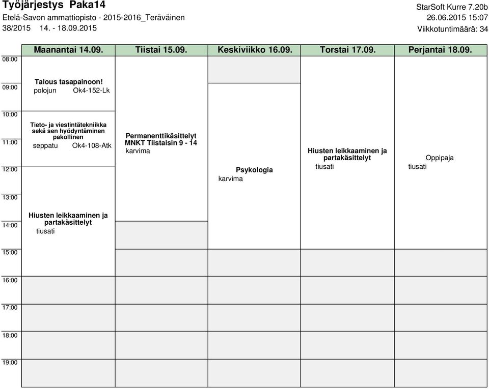 09. Perjantai 18.09. Tieto- ja viestintätekniikka sekä sen hyödyntäminen