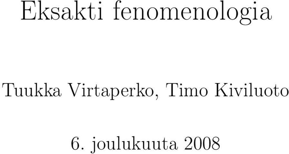 Tuukka Virtaperko,