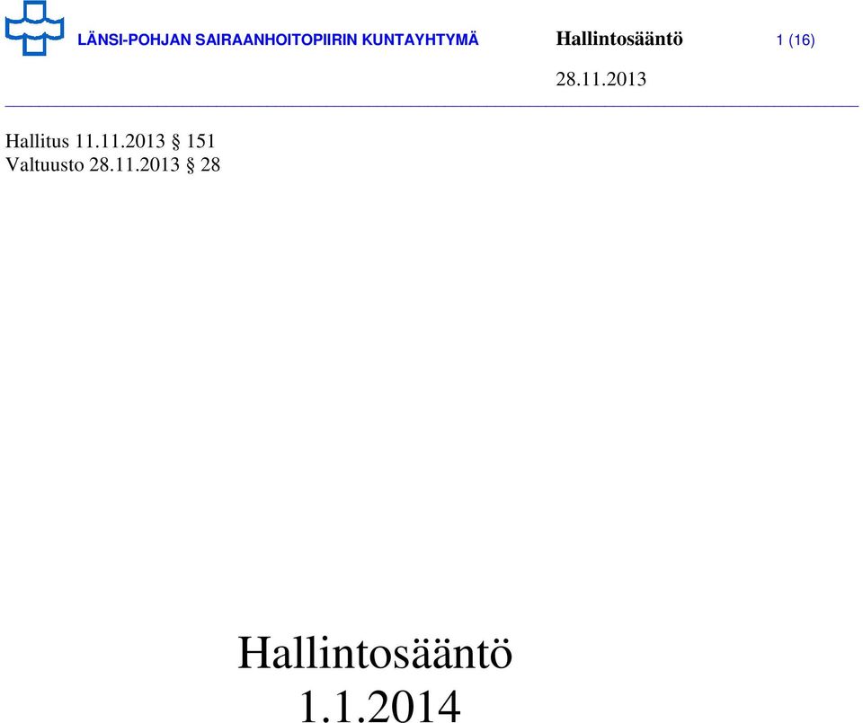 (16) Hallitus 11.