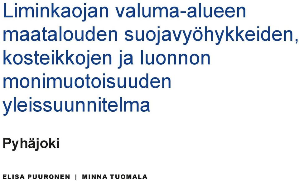 luonnon monimuotoisuuden