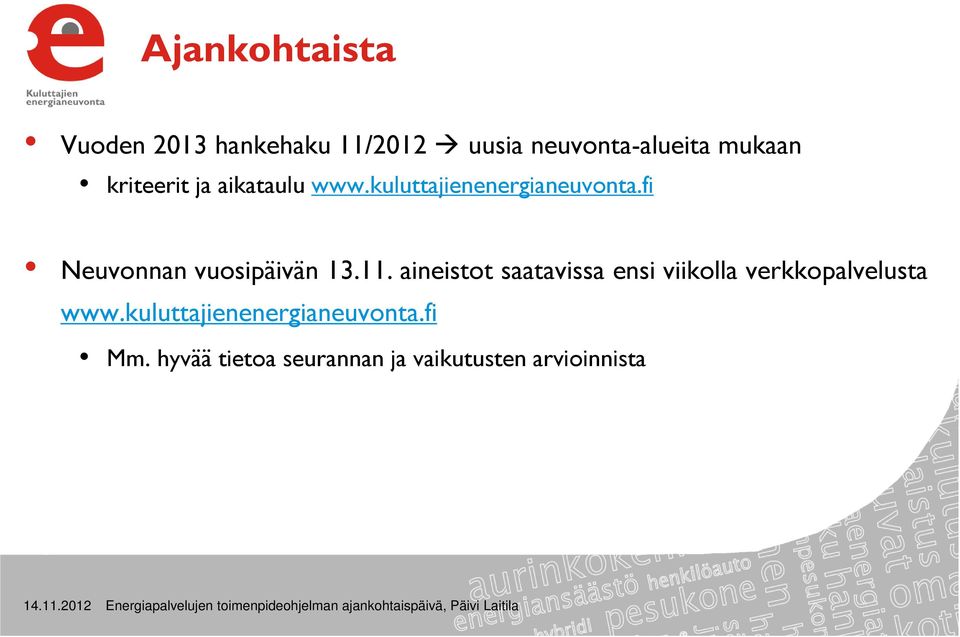 fi Neuvonnan vuosipäivän 13.11.
